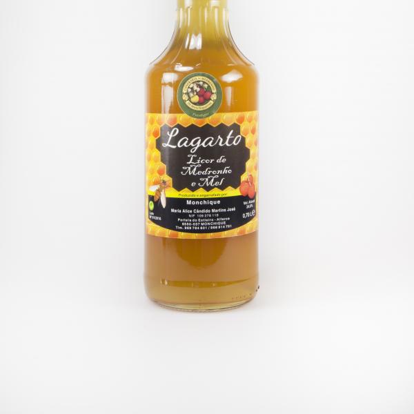 LICOR DE MEDRONHO E MEL