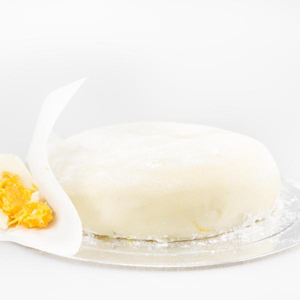 BOLO DE AMÊNDOA RECHEADO