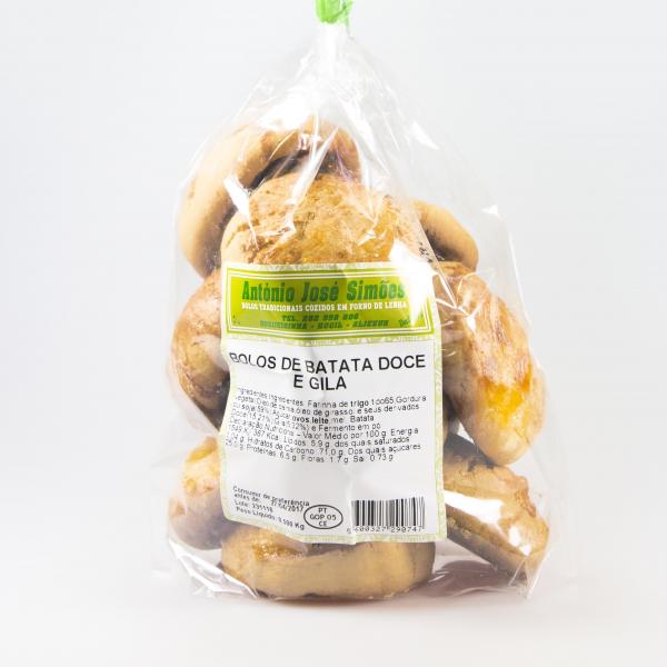 BOLOS DE BATATA DOCE E GILA