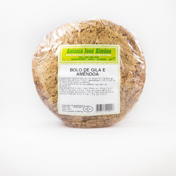 BOLO DE GILA E AMÊNDOA