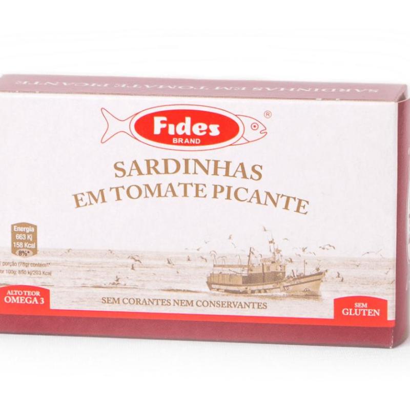 SARDINHAS EM TOMATE PICANTE